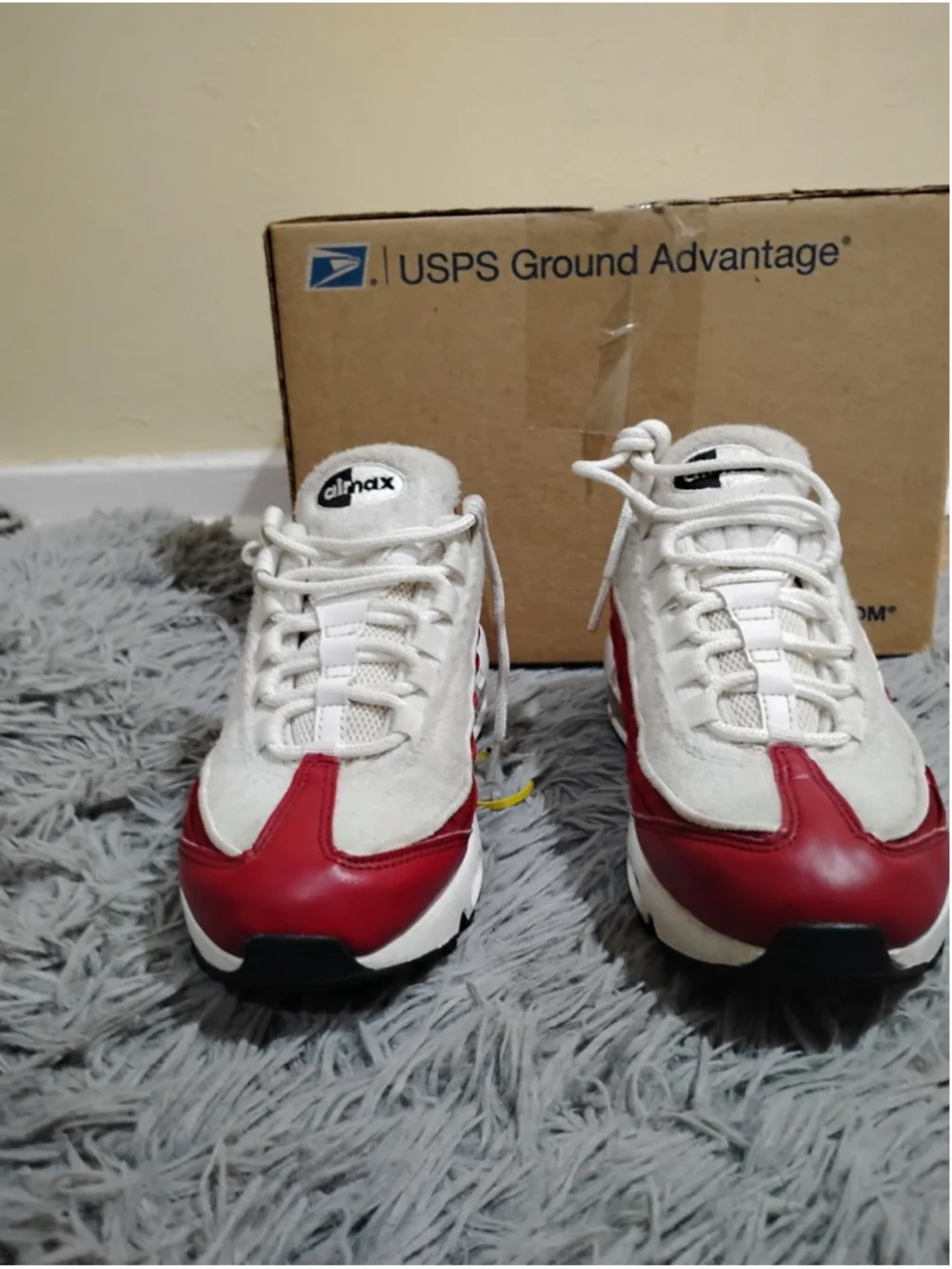 2018 Nike Air Max 95 LX Red Crush Womens Size 6.5 Sneakers AA1103 601